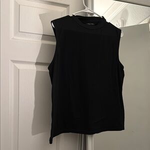 Black Sleeveless Top